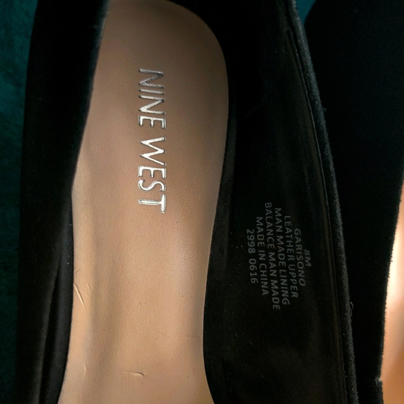 Nine West Black Suede Pumps - Picture 8 of 12